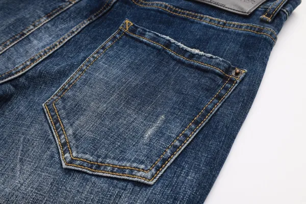 Dsquared2 Distressed Paint-Splatter Slim Fit Jeans - 8