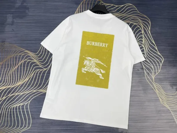 Burberry Vintage Check Sleeve T-Shirt White - 13