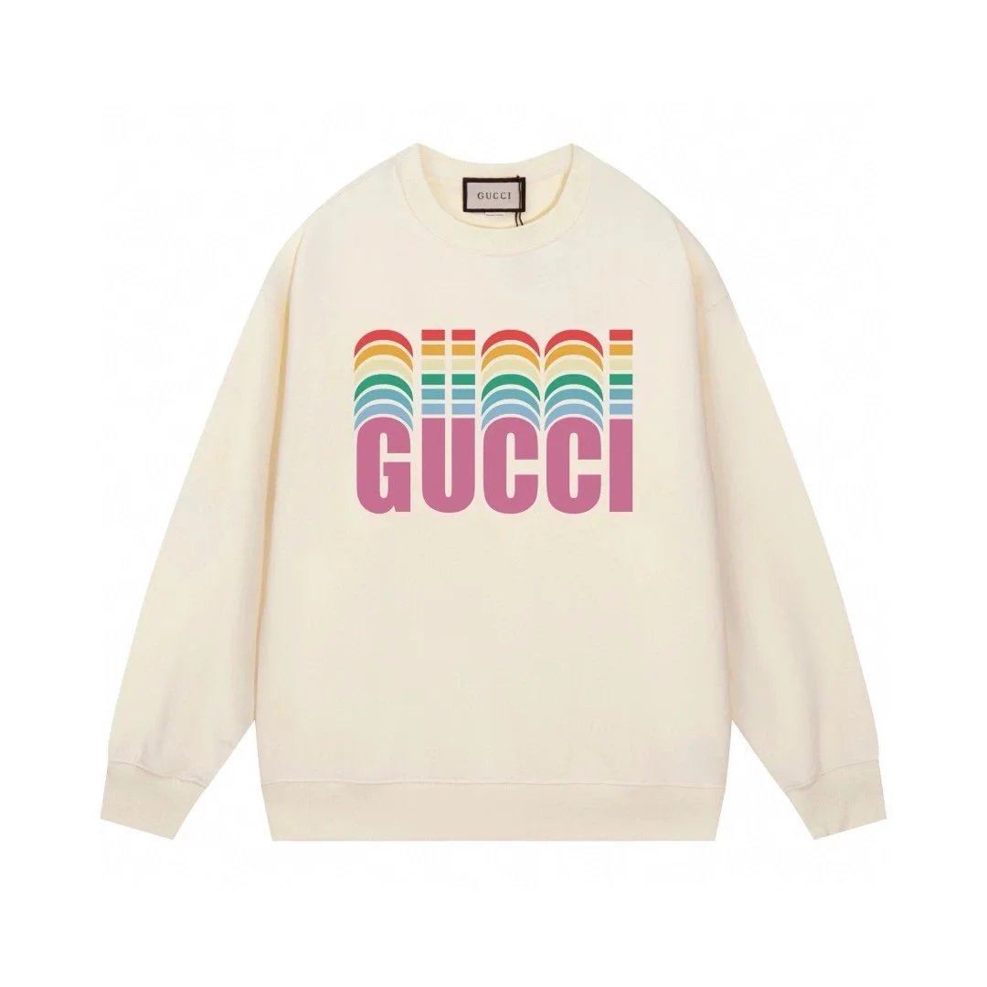 Gucci Cream Long Sleeve Sweatshirt