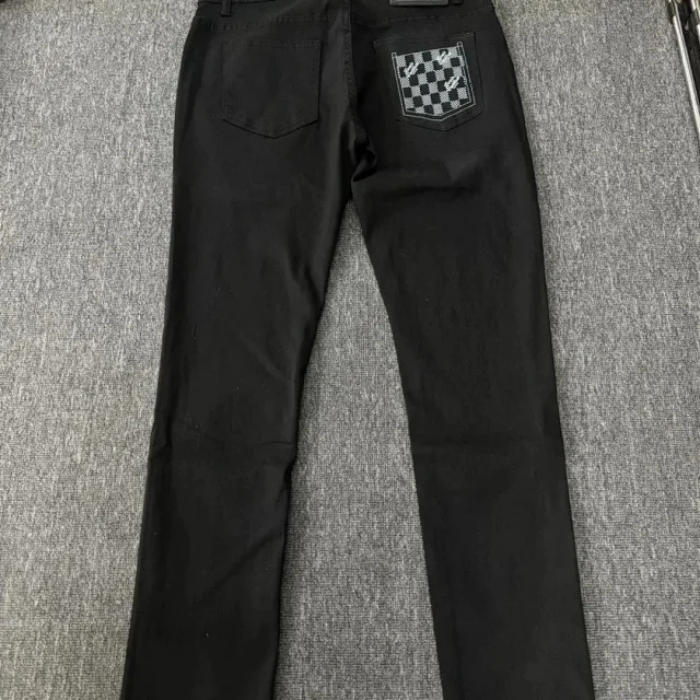 Louis Vuitton Jeans Logo Patch Straight-Leg product detail image 27
