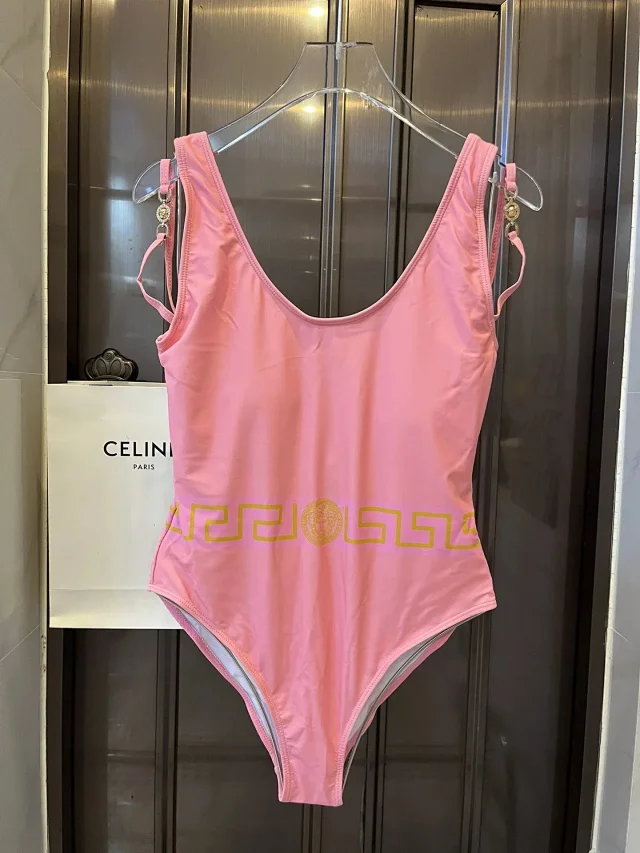 Versace Swimwear Triangle Tie-Side Bikini Set product detail image 27