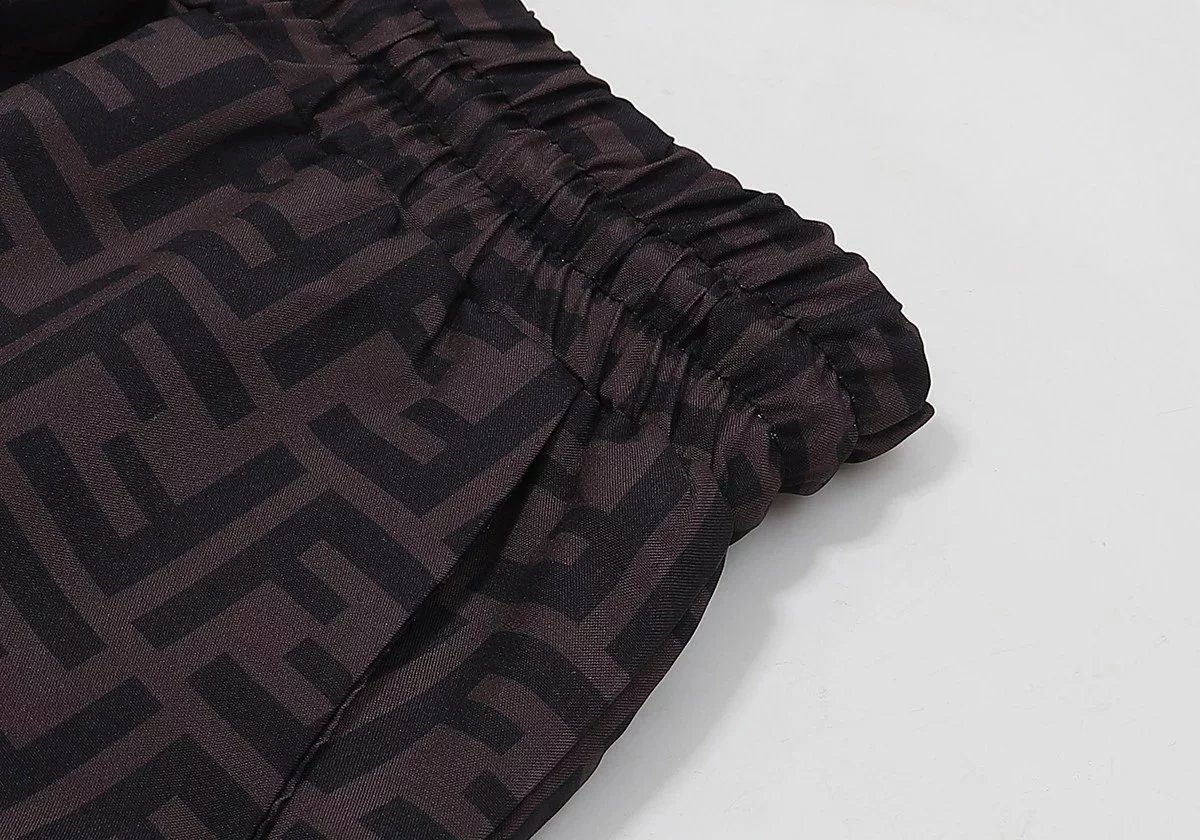 Fendi Shirts Short-Sleeve FF Monogram Camp-Collar Shirt image 13