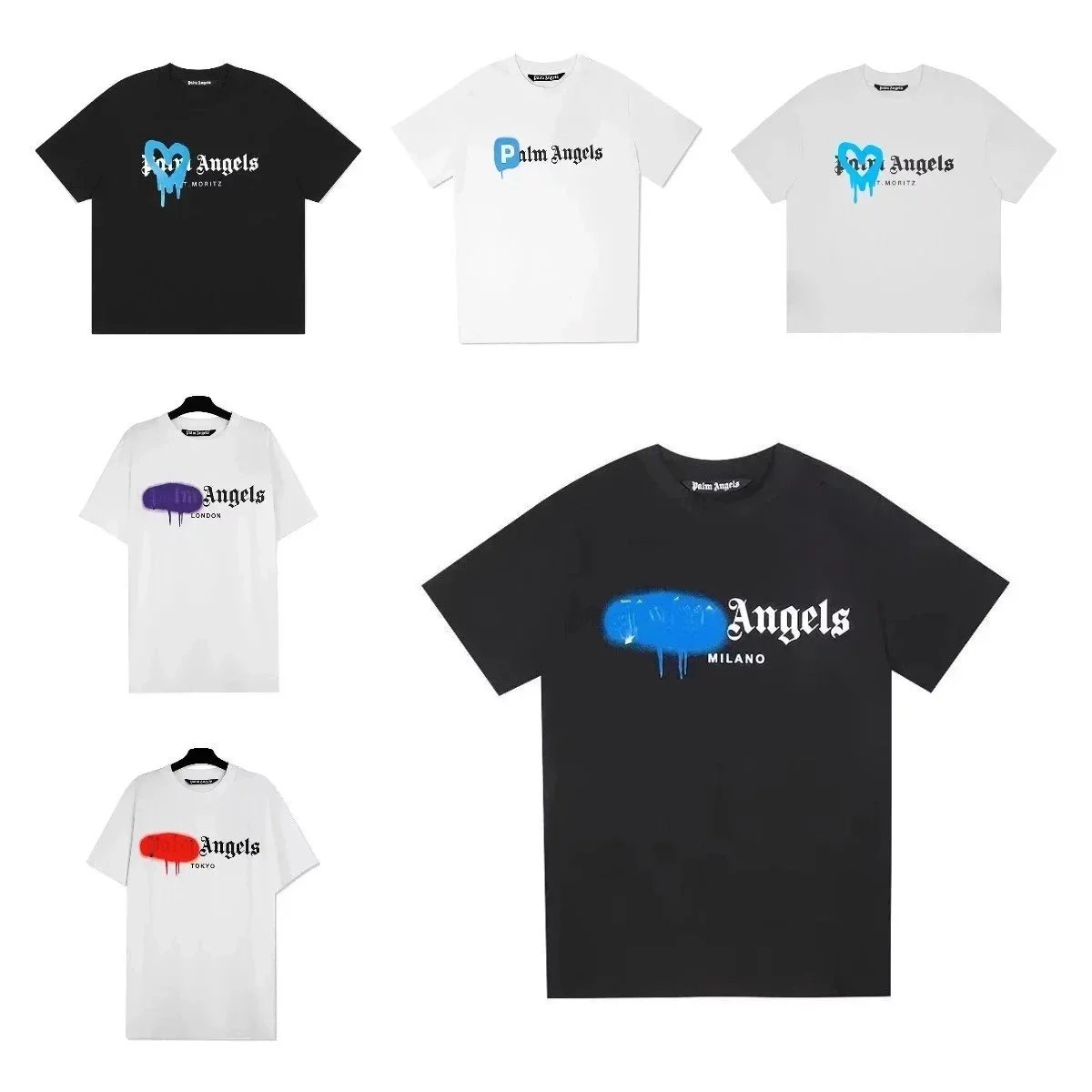 Palm Angels Spray Paint T-Shir