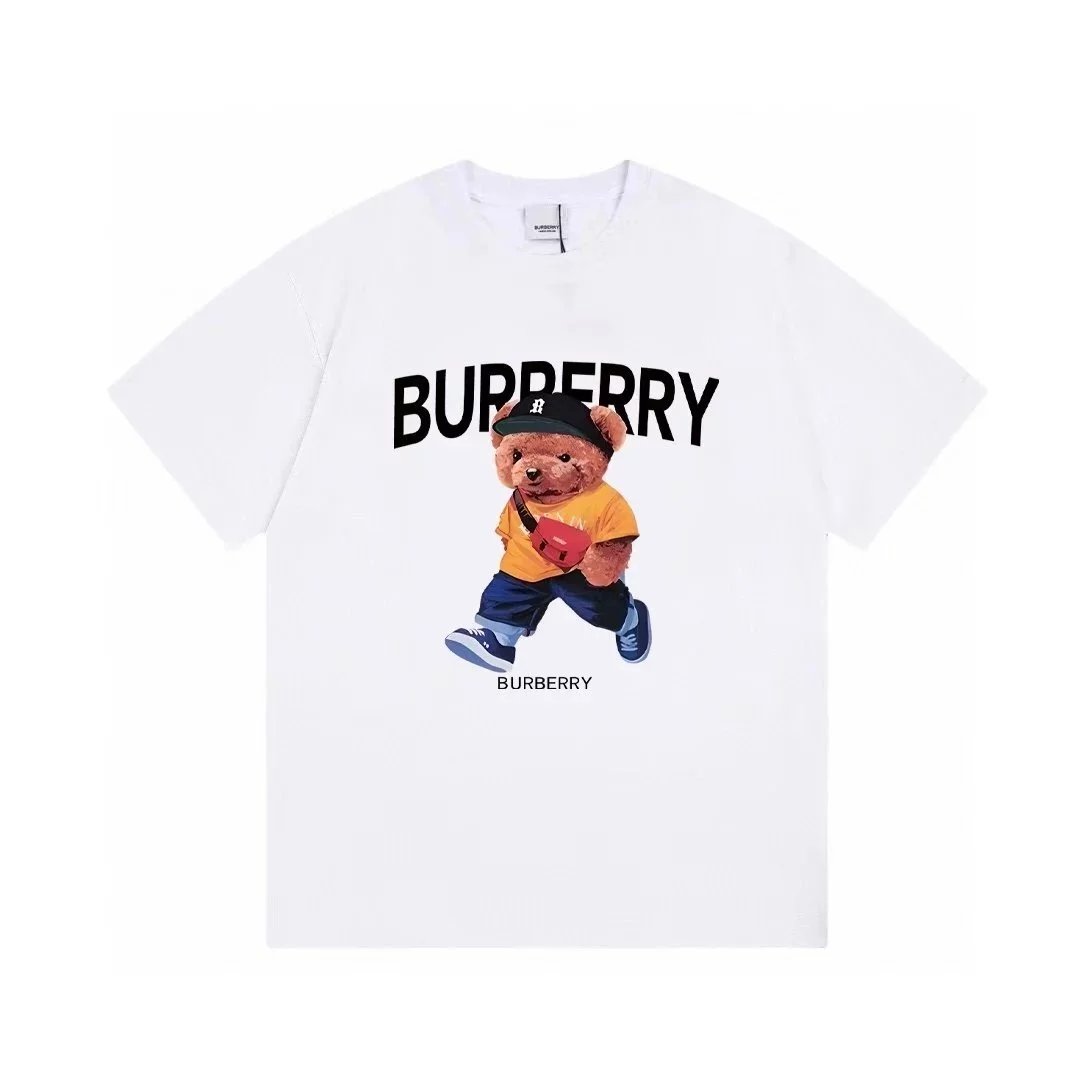 Burberry Logo Patch Black T-Shirt - 4