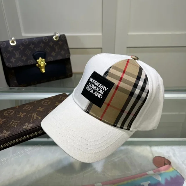 Burberry Hats Baseball Cap with Embroidered Logo or Equestrian Knight Emblem product detail image 18
