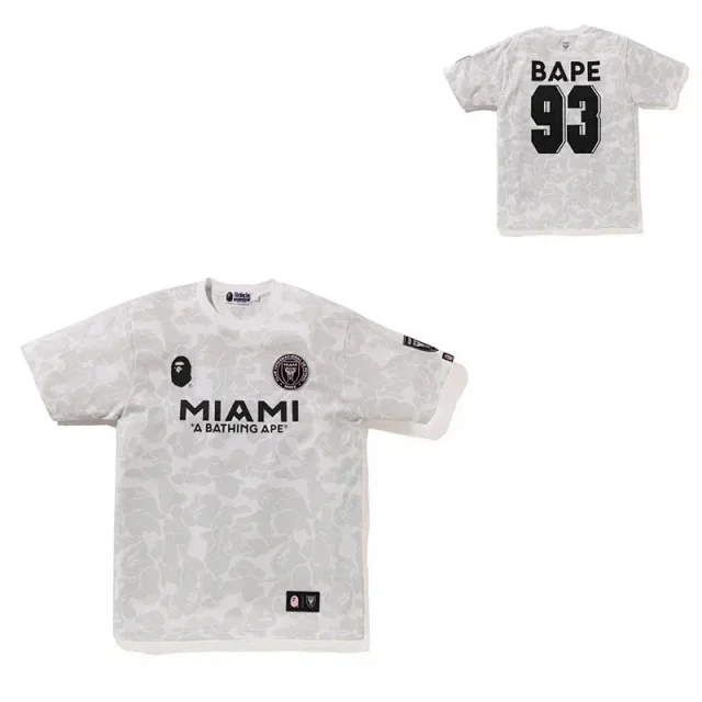 A Bathing Ape T-Shirts Short Sleeve Camouflage Head Graphic product detail image 29