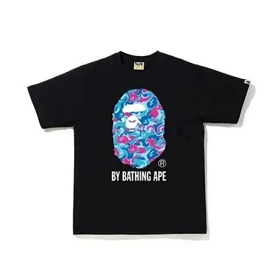 A Bathing Ape T-Shirts Short Sleeve Camouflage Head Graphic product detail image 37