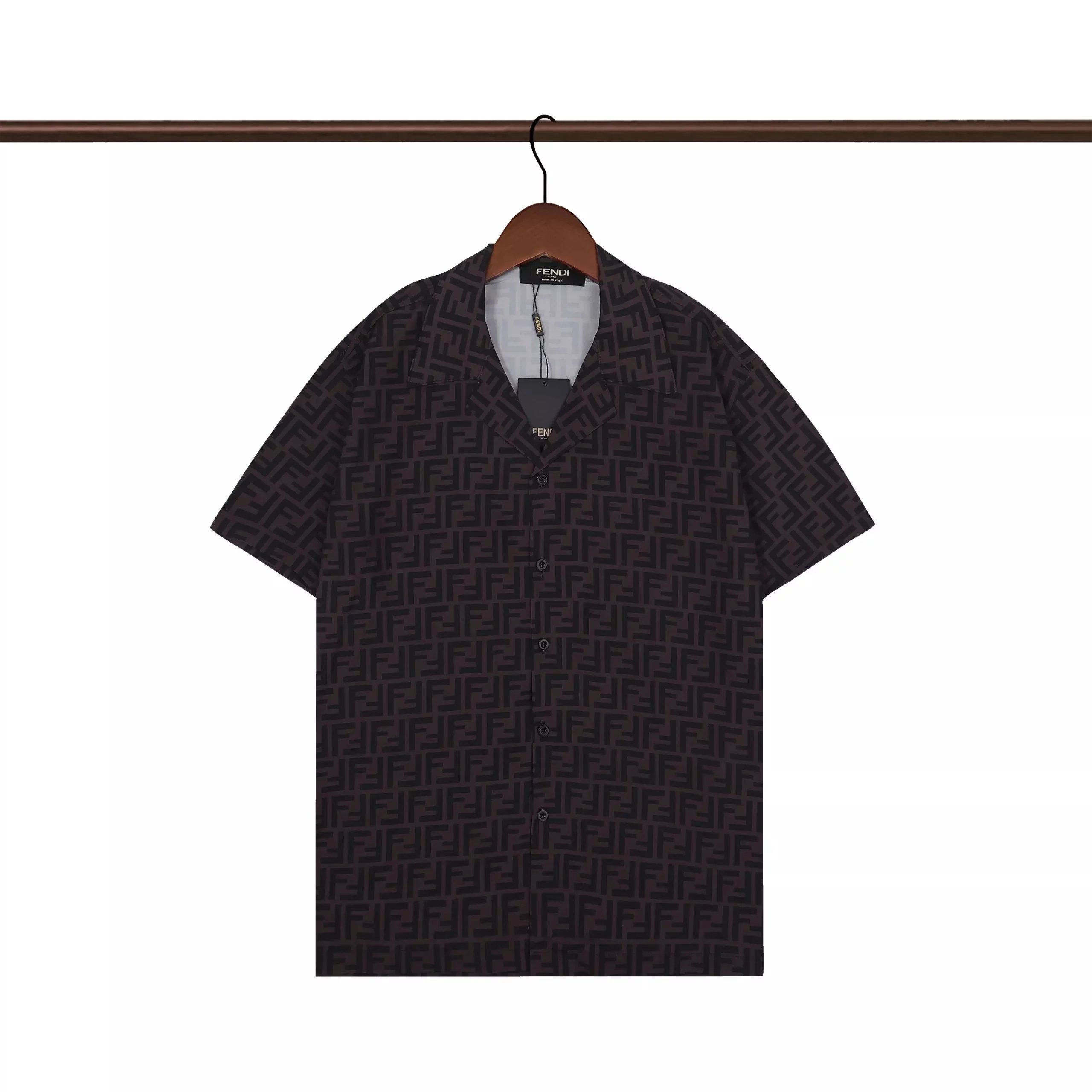 Fendi FF Monogram Print Shorts Black - 4
