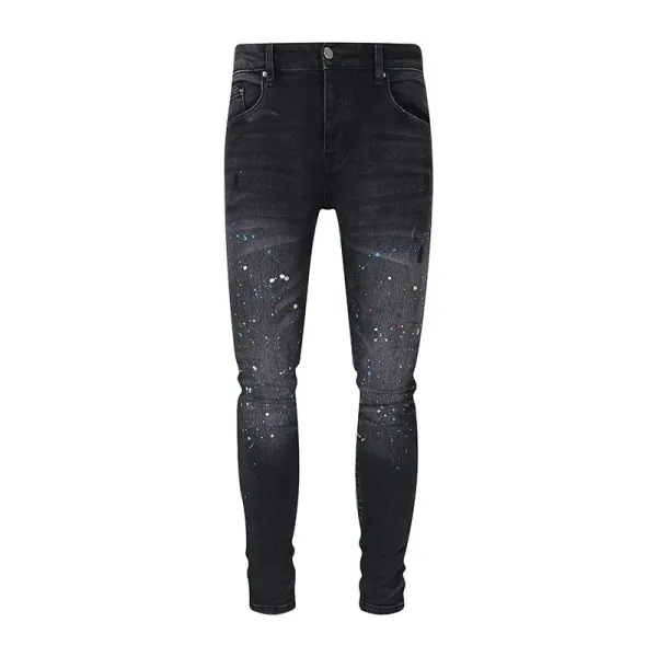 Gallery Dept. Distressed Washed Black Jeans - 26