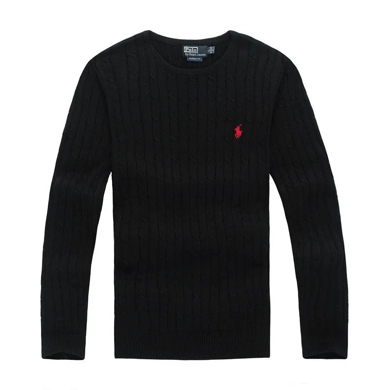 Polo Ralph Lauren Cable Knit Quarter-Zip Sweater Blue - 15