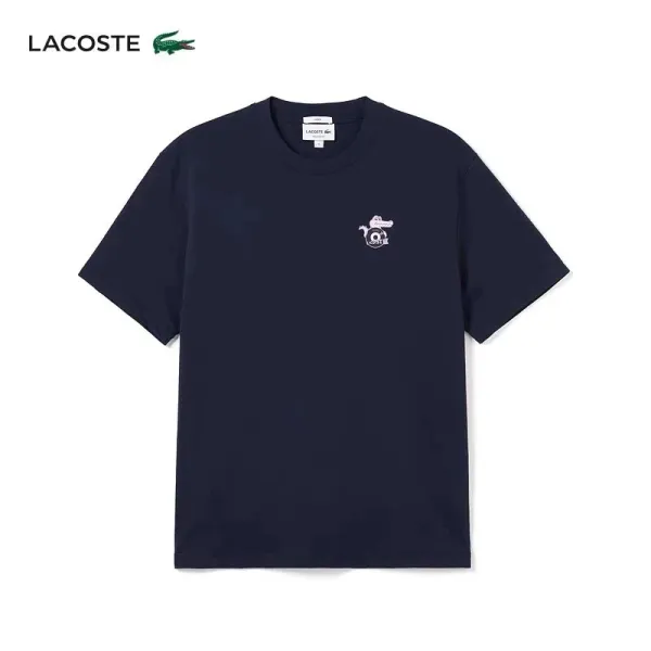 Lacoste Classic Crocodile Logo White T-Shirt - 17