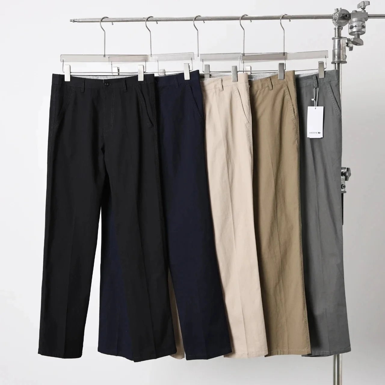 Lacoste Waffle Knit Jogger Pants White - 6