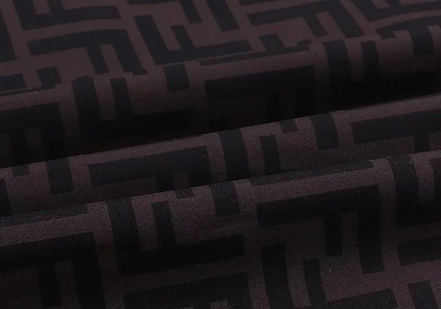 Fendi Shirts Short-Sleeve FF Monogram Camp-Collar Shirt product detail image 11