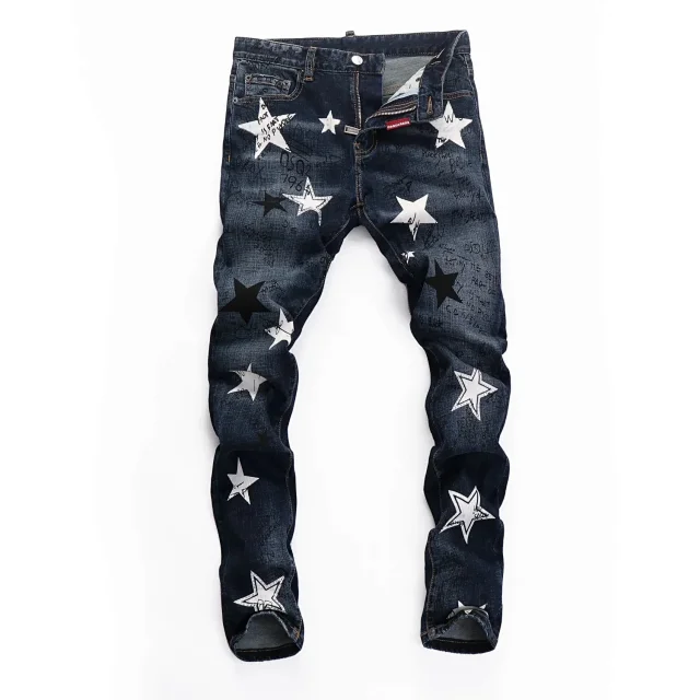 Dsquared2 Jeans Distressed paint-splatter product detail image 30