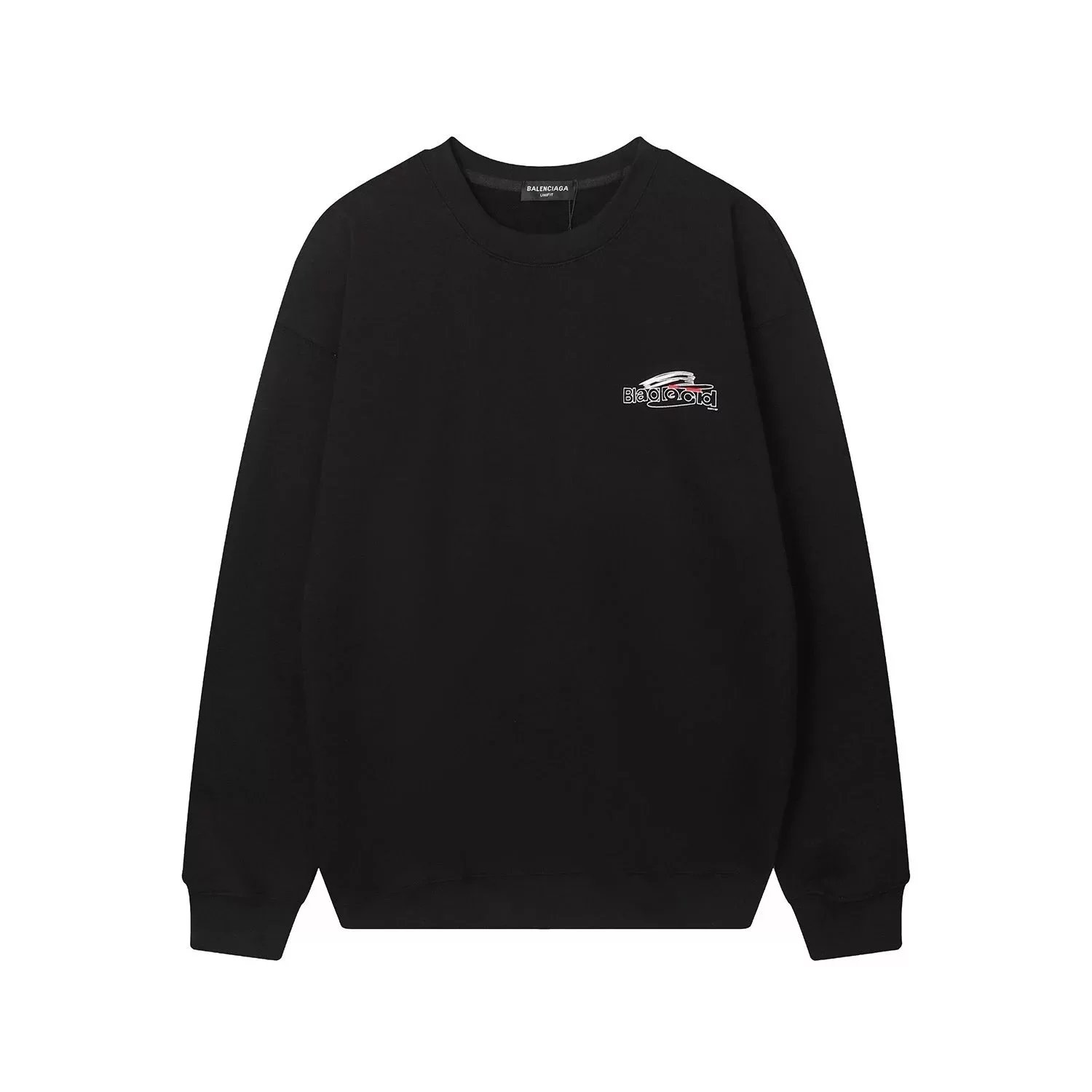 Balenciaga Bitcoin Logo Black Sweatshirt Sweater - 4