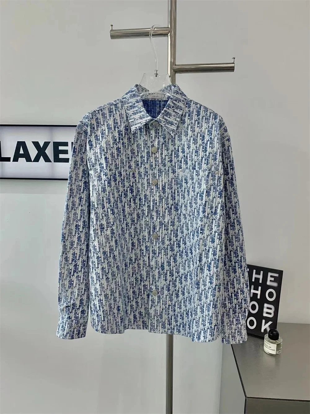 Dior Oblique Print Shirt Beige Multicolor - 20