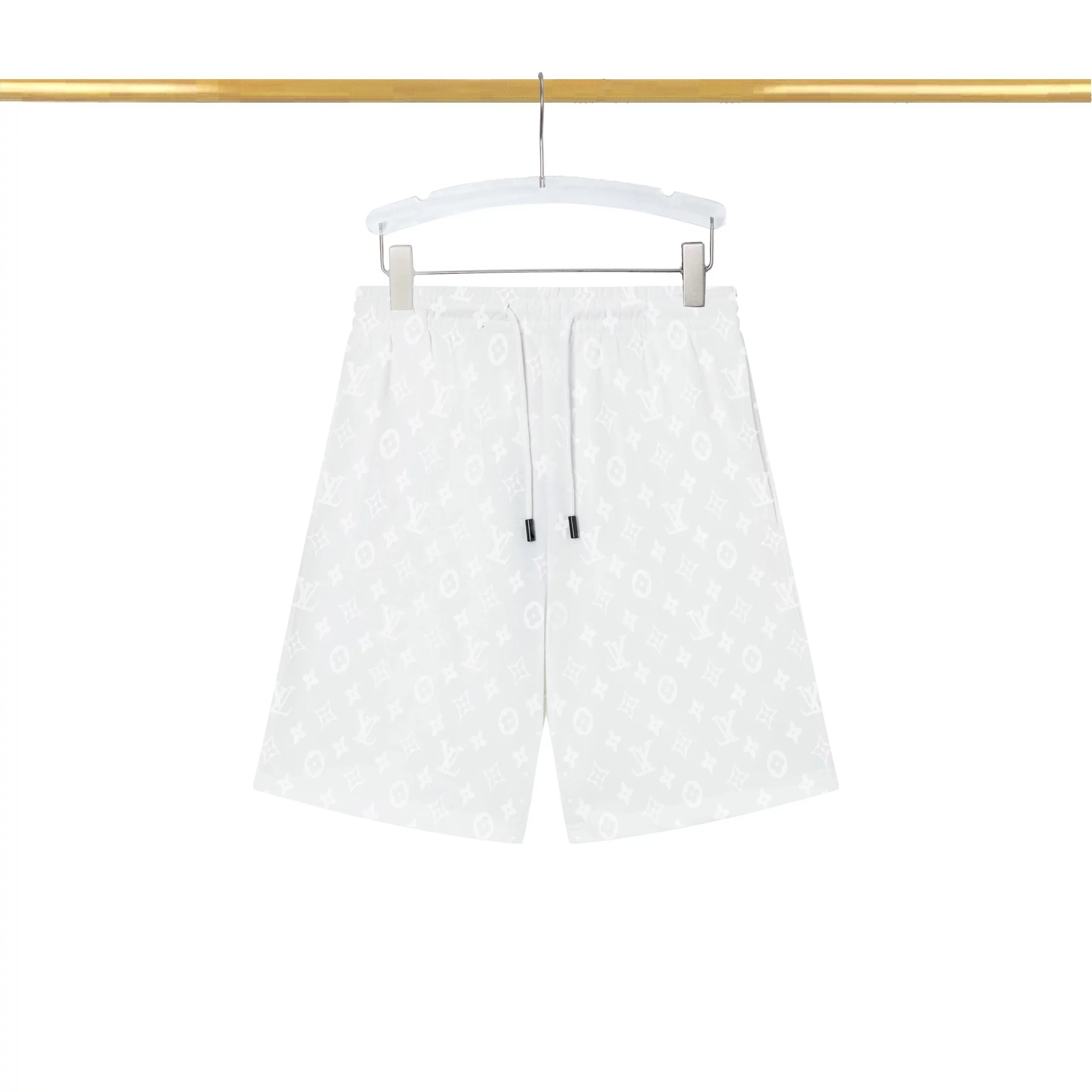 Louis Vuitton Monogram Watercolor Print Shorts Blue White - 25