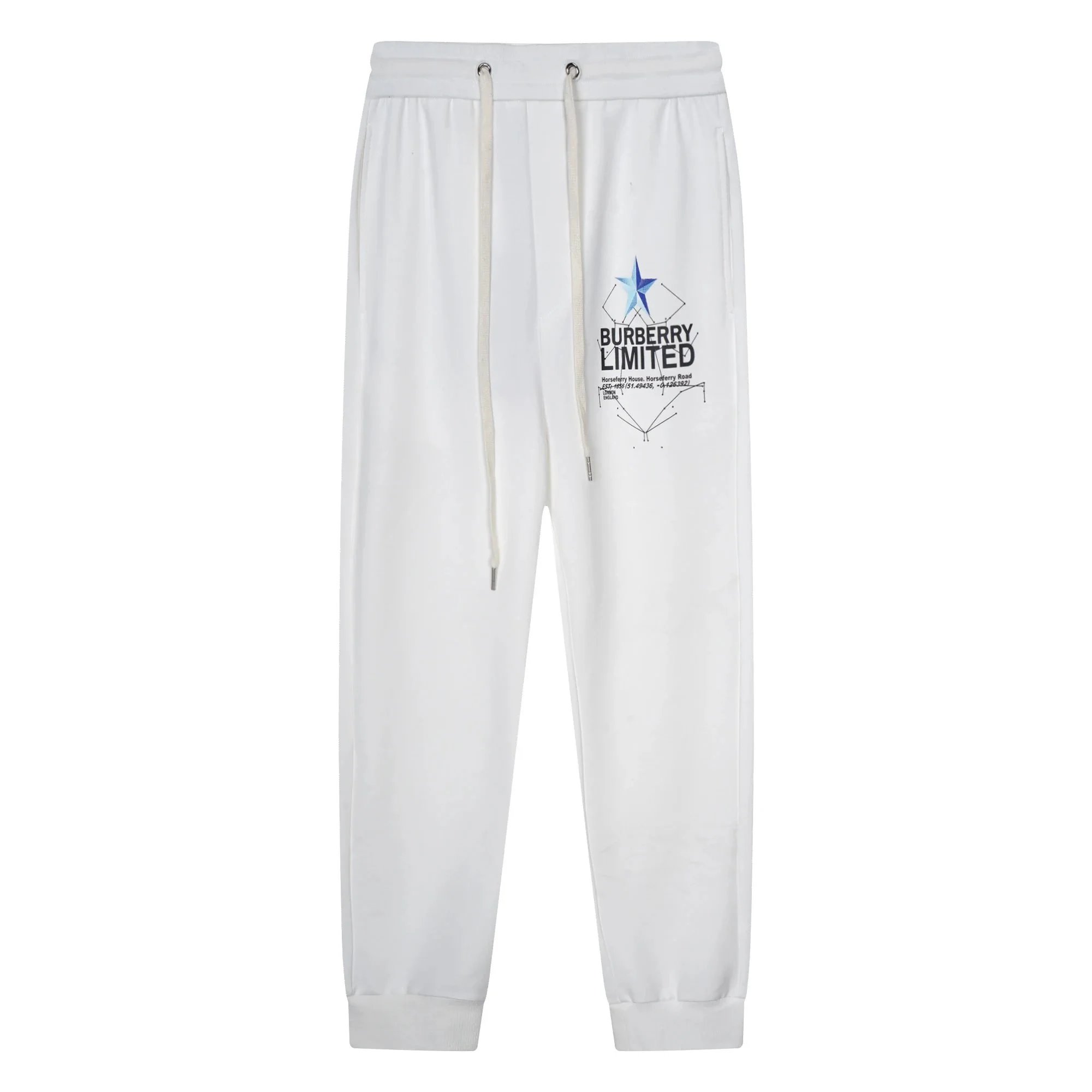 Burberry Limited Star Graphic Sweatpants White - 16