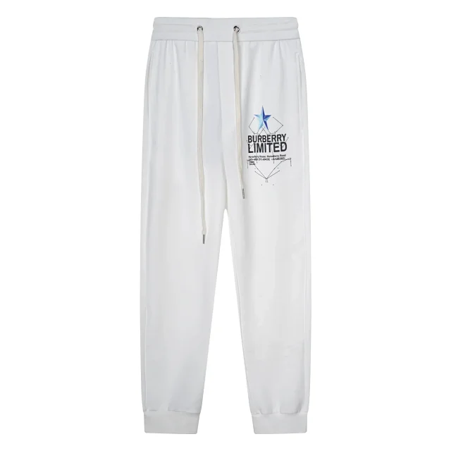 Burberry Trousers Drawstring jogger with cuffed ankles product detail image 15