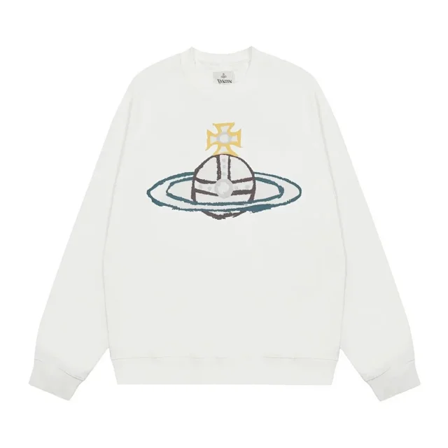 Vivienne Westwood Hoodies & Sweatshirts Orb Graphic Pullover Hoodie product detail image 25