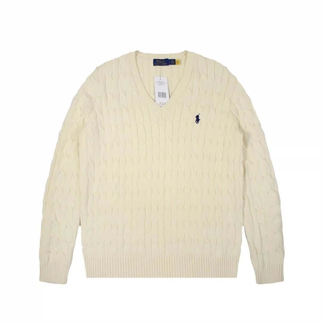 Polo Ralph Lauren Cable Knit Cardigan Lavender Sweater - 13