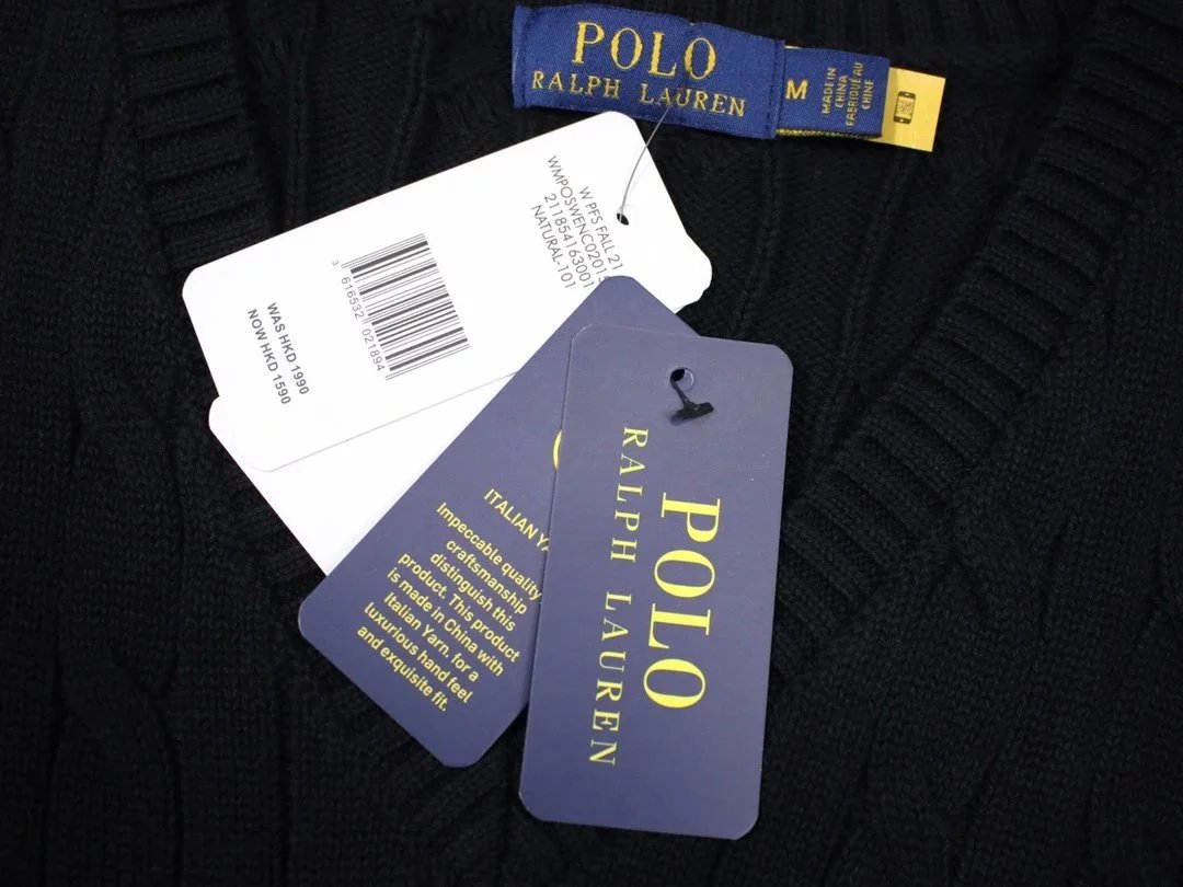 Polo Ralph Lauren Cable Knit Cardigan Lavender Sweater - 6