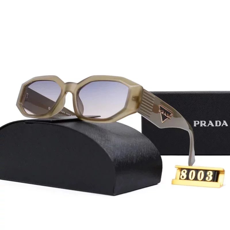 Prada Square Frame Brown Gradient Sunglasses - 20