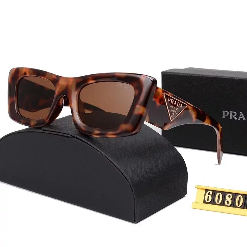 Prada Square Frame Brown Gradient Sunglasses - 13
