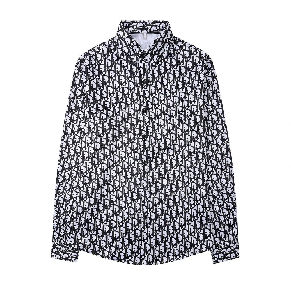 Dior Oblique Print Shirt Beige Multicolor - 27