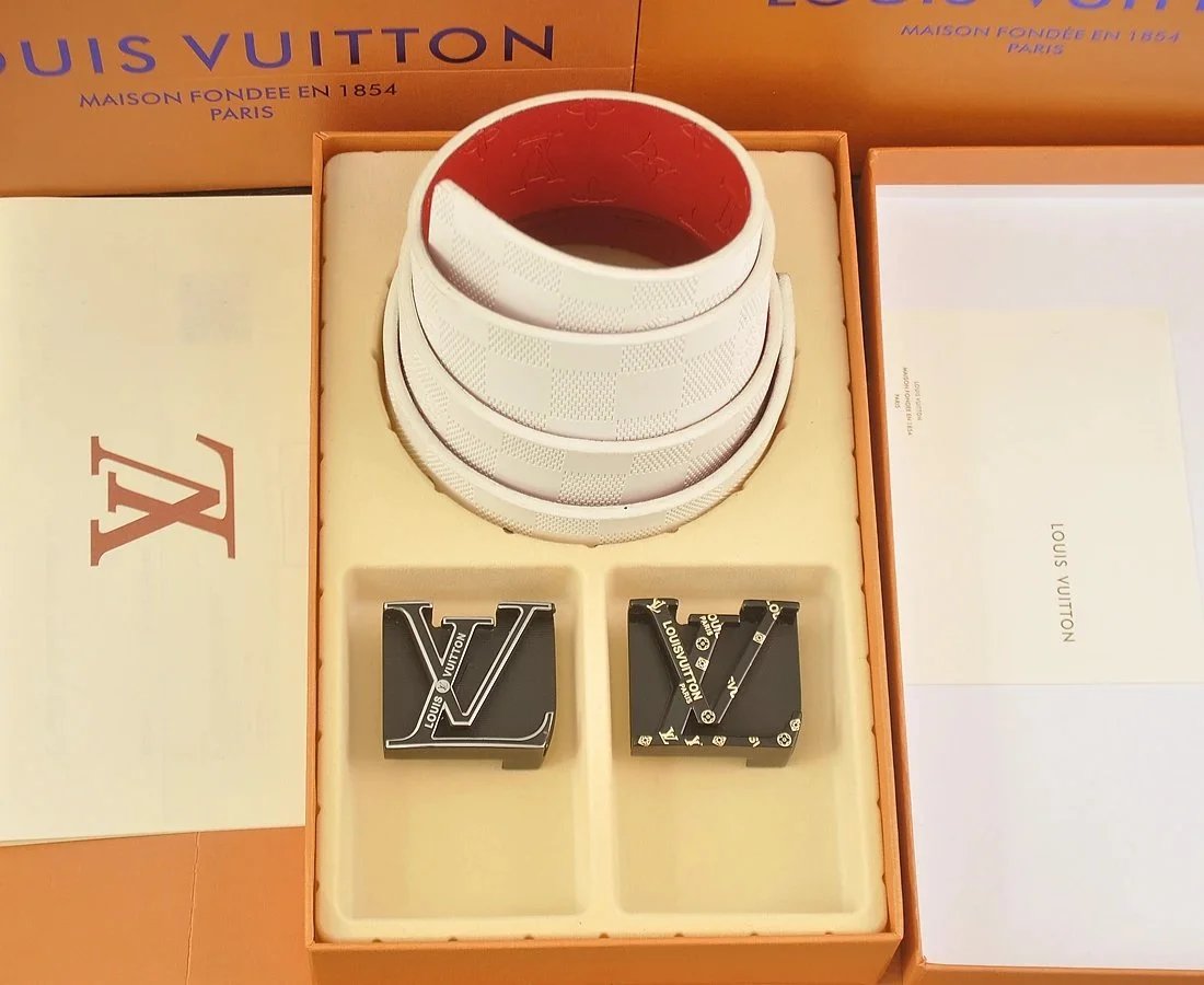 Louis Vuitton Damier Azur Belt