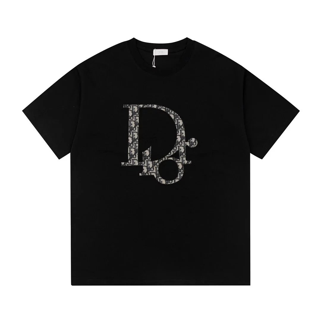 Dior Christian Dior Couture Avenue Montaigne Black T-Shirt - 10
