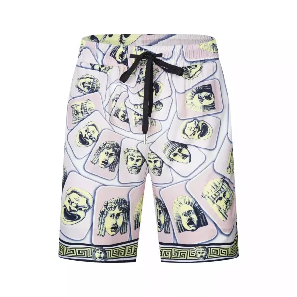 Versace Medusa Print Short-Sleeve Shirt and Shorts Set Multicolor - 29