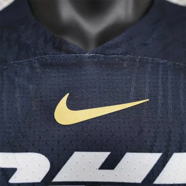 Design Pumas UNAM 2024-25 Home Jersey Navy Yellow Jersey - 8