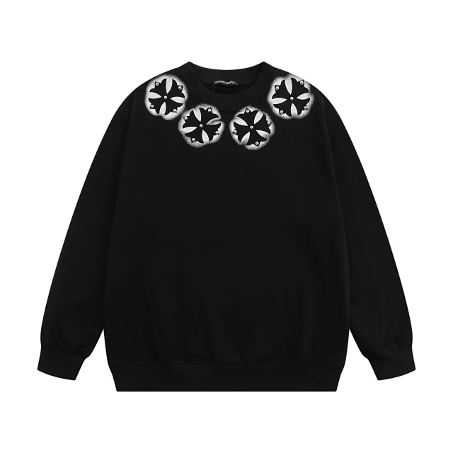 Chrome Hearts Hoodies & Sweatshirts Crewneck Graphic Sweatshirt product detail image 14