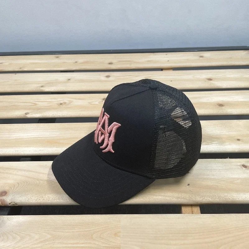 Design Trucker Cap Blue Mesh Back Baseball Cap - 7