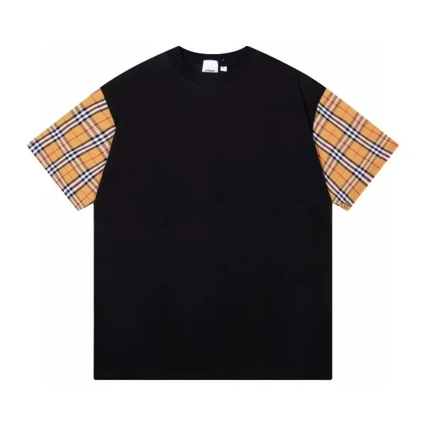 Burberry Vintage Check Sleeve T-Shirt White - 19