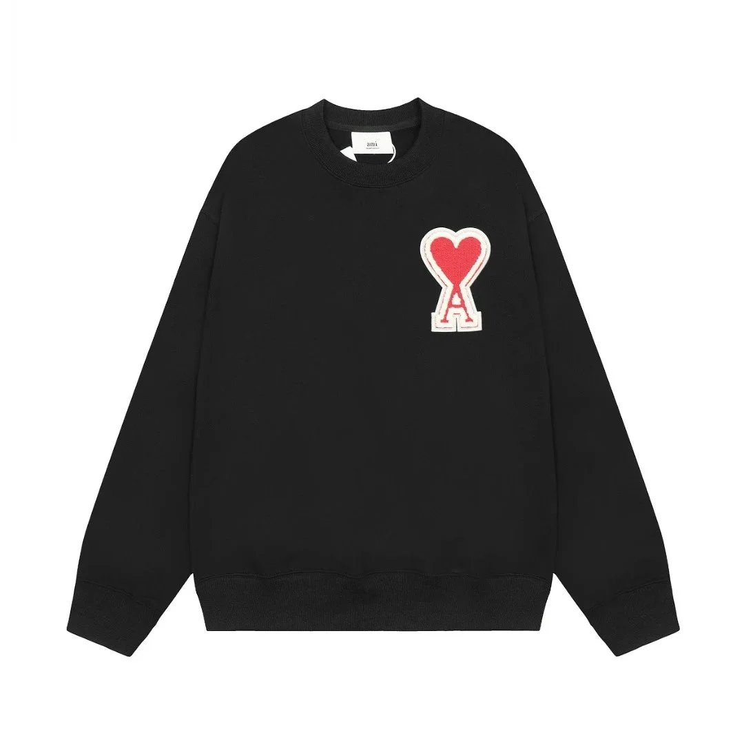 Ami Paris Heart Logo Sweatshir