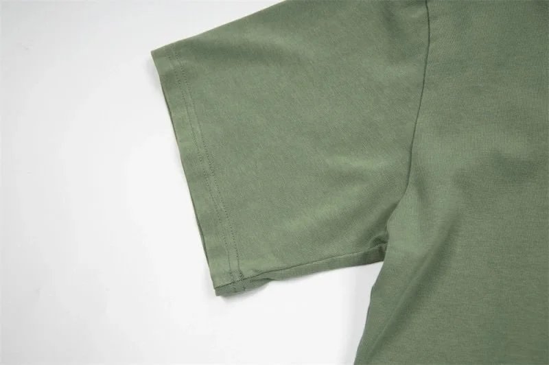 Trapstar Embroidered 'It's A Secret' T-Shirt Sage Green - 9