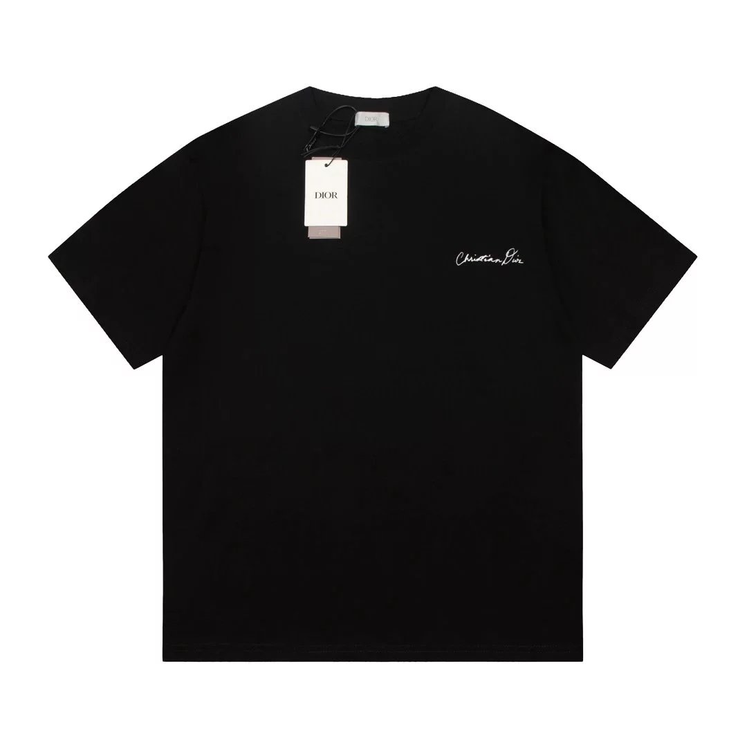 Dior Christian Dior Couture Avenue Montaigne Black T-Shirt - 24