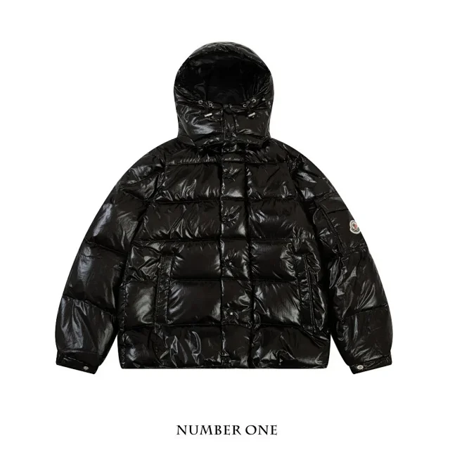 Moncler Down Jackets Hooded quilted jacket product detail image 37