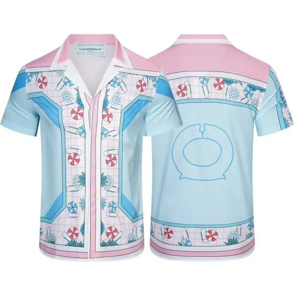 Casablanca Casa Tennis Club White Polo Shirt - 19