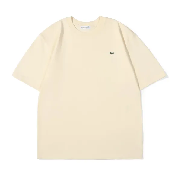 Lacoste Classic Crocodile Logo White T-Shirt - 22