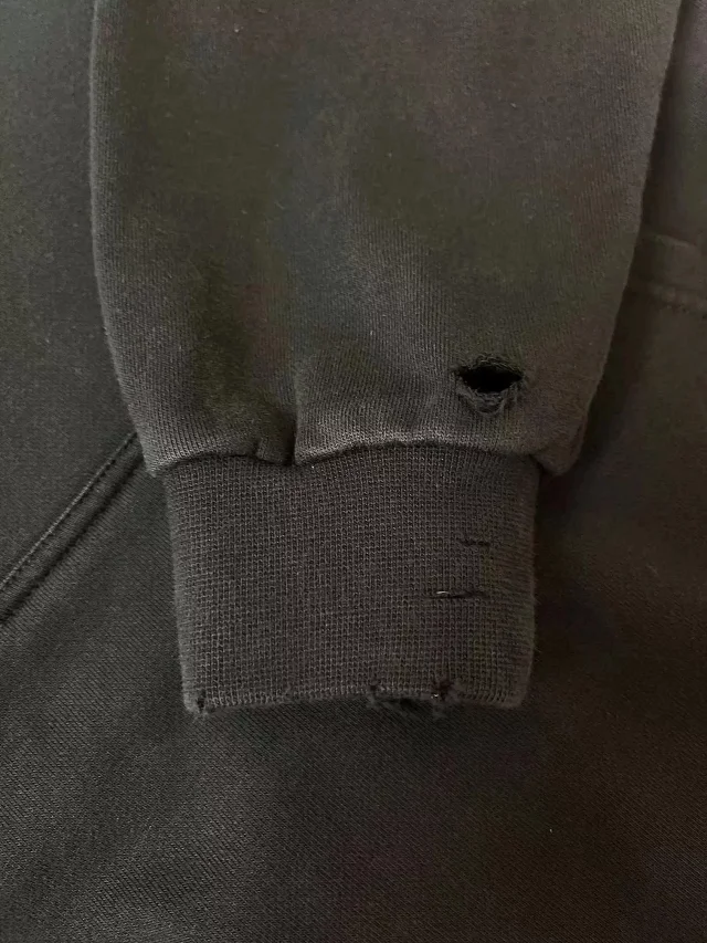 Balenciaga Hoodies & Sweatshirts Logo Print Hooded Sweatshirt product detail image 11