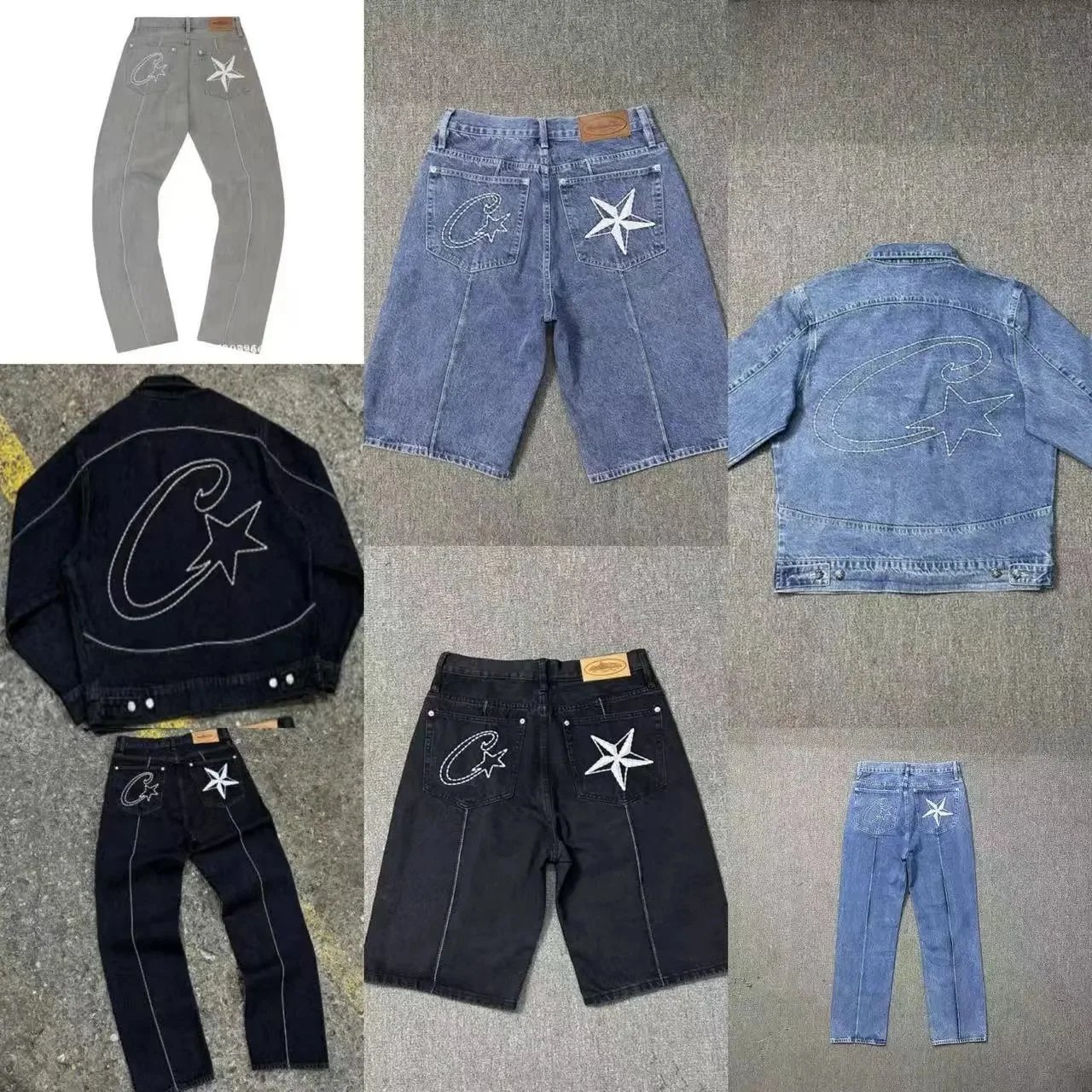 C Star Denim Jeans/Shorts [9 s