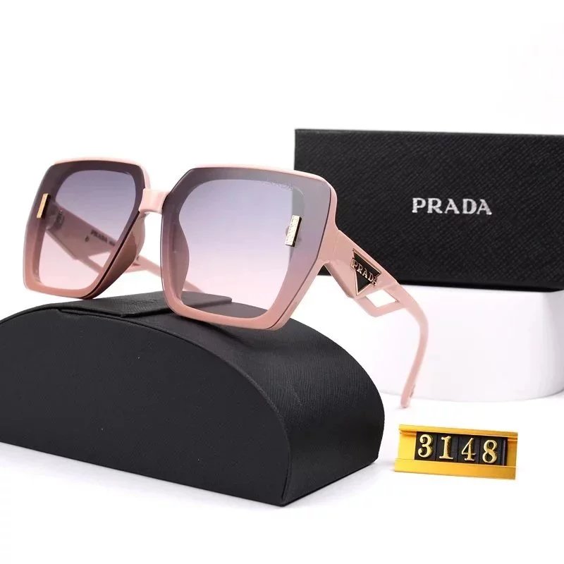 Prada Square Frame Brown Gradient Sunglasses - 16