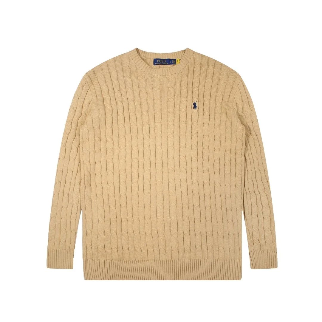 Polo Ralph Lauren Cable Knit Cardigan Lavender Sweater - 23