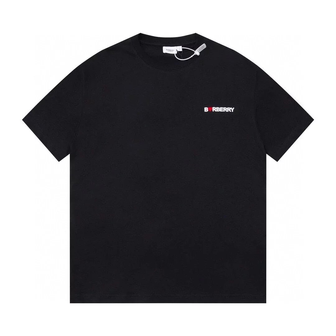 Burberry Logo Patch Black T-Shirt - 9