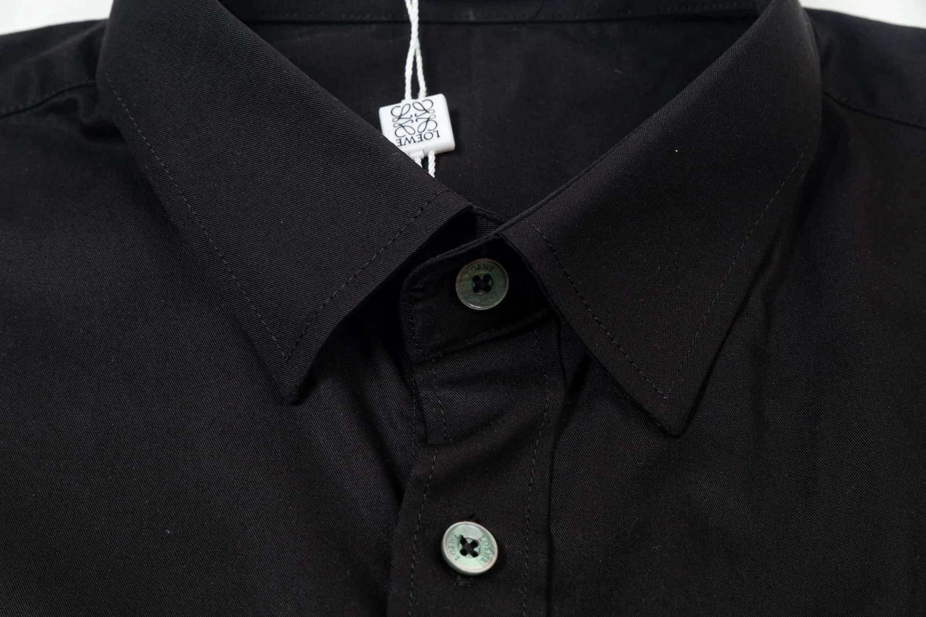 Loewe Logo Patch Shirt Black - 5
