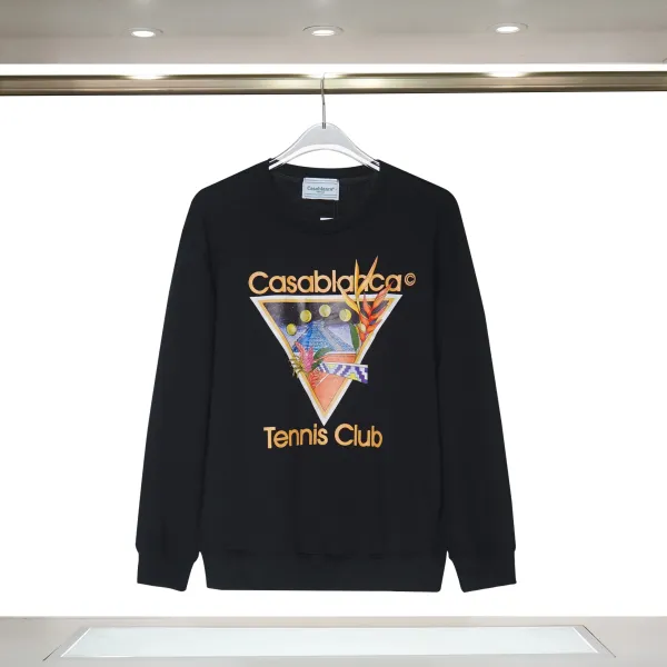 Casablanca Arch Print Black Crewneck Sweatshirt Sweater - 15