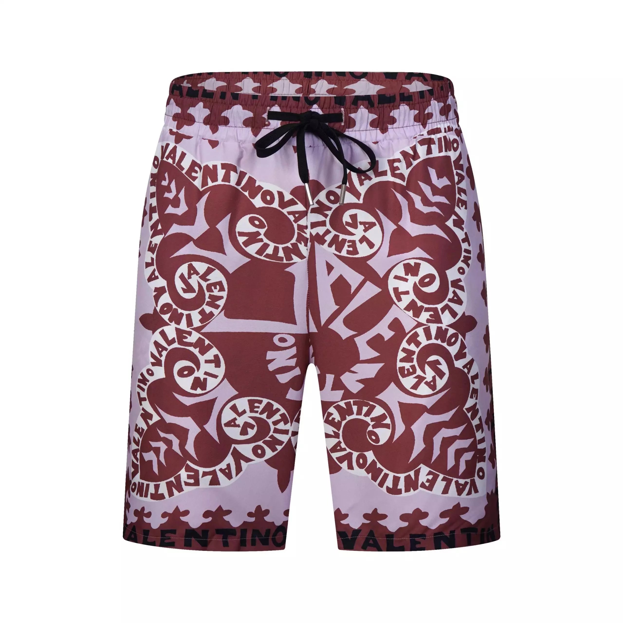 Valentino Logo Print Blue and White Resort Set - 19